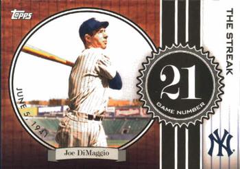 2007 Topps - Joe DiMaggio: The Streak #JD21 Joe DiMaggio Front