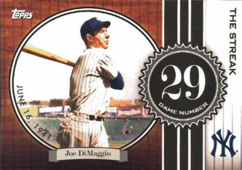 2007 Topps - Joe DiMaggio: The Streak #JD29 Joe DiMaggio Front