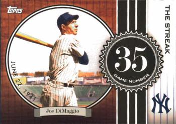 2007 Topps - Joe DiMaggio: The Streak #JD35 Joe DiMaggio Front