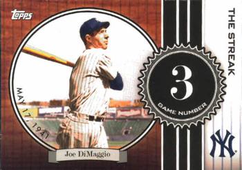 2007 Topps - Joe DiMaggio: The Streak #JD3 Joe DiMaggio Front