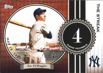 2007 Topps - Joe DiMaggio: The Streak #JD4 Joe DiMaggio Front