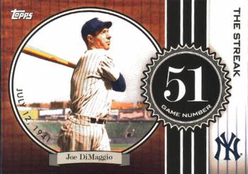 2007 Topps - Joe DiMaggio: The Streak #JD51 Joe DiMaggio Front
