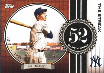 2007 Topps - Joe DiMaggio: The Streak #JD52 Joe DiMaggio Front