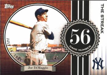 2007 Topps - Joe DiMaggio: The Streak #JD56 Joe DiMaggio Front