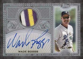 2020 Topps - Topps Reverence Autograph Patch (Series 1) #TRAP-WB Wade Boggs Front