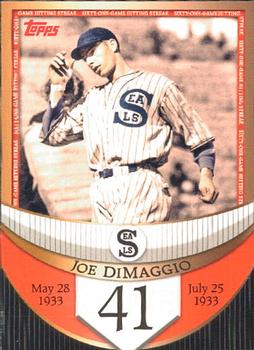 2007 Topps - Joe DiMaggio: The Streak Before the Streak #JDSF41 Joe DiMaggio Front