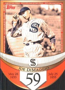 2007 Topps - Joe DiMaggio: The Streak Before the Streak #JDSF59 Joe DiMaggio Front