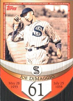 2007 Topps - Joe DiMaggio: The Streak Before the Streak #JDSF61 Joe DiMaggio Front