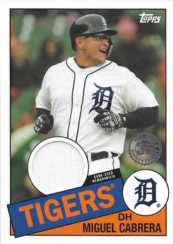 2020 Topps - 1985 Topps Baseball 35th Anniversary Relics (Series One) #85R-MC Miguel Cabrera Front