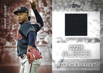 2020 Topps - Major League Material Relics #MLM-OA Ozzie Albies Front
