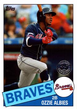 2020 Topps - 1985 Topps Baseball 35th Anniversary (Series One) #85-11 Ozzie Albies Front