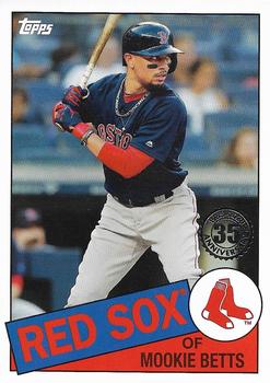 2020 Topps - 1985 Topps Baseball 35th Anniversary (Series One) #85-21 Mookie Betts Front