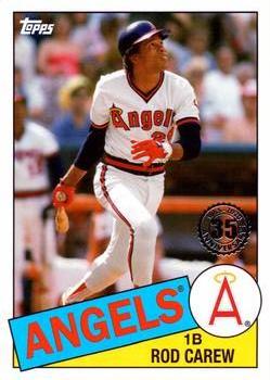 2020 Topps - 1985 Topps Baseball 35th Anniversary (Series One) #85-23 Rod Carew Front