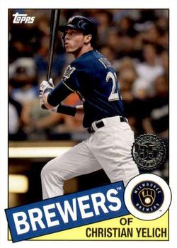 2020 Topps - 1985 Topps Baseball 35th Anniversary (Series One) #85-59 Christian Yelich Front