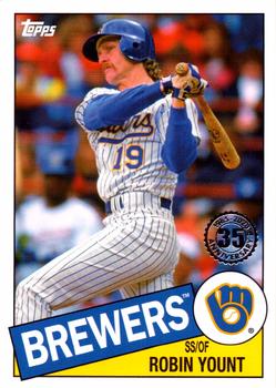 2020 Topps - 1985 Topps Baseball 35th Anniversary (Series One) #85-61 Robin Yount Front