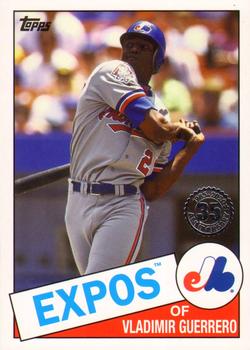 2020 Topps - 1985 Topps Baseball 35th Anniversary (Series One) #85-64 Vladimir Guerrero Front