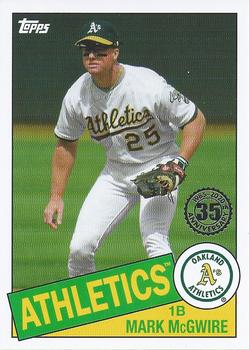 2020 Topps - 1985 Topps Baseball 35th Anniversary (Series One) #85-75 Mark McGwire Front