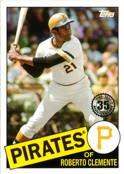 2020 Topps - 1985 Topps Baseball 35th Anniversary (Series One) #85-81 Roberto Clemente Front