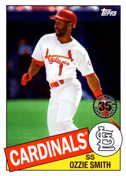 2020 Topps - 1985 Topps Baseball 35th Anniversary (Series One) #85-91 Ozzie Smith Front