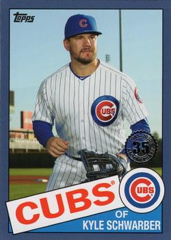 2020 Topps - 1985 Topps Baseball 35th Anniversary Blue (Series One) #85-26 Kyle Schwarber Front