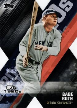 2020 Topps - Decade of Dominance Black #DOD-1 Babe Ruth Front