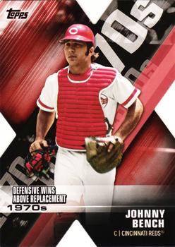 2020 Topps - Decade of Dominance Red #DOD-20 Johnny Bench Front