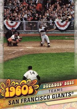 2020 Topps - Decades' Best (Series One) #DB-23 San Francisco Giants Front