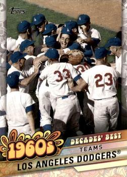 2020 Topps - Decades' Best (Series One) #DB-24 Los Angeles Dodgers Front