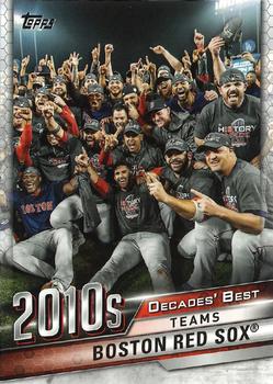 2020 Topps - Decades' Best (Series One) #DB-81 Boston Red Sox Front