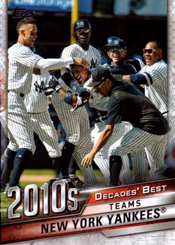 2020 Topps - Decades' Best (Series One) #DB-82 New York Yankees Front