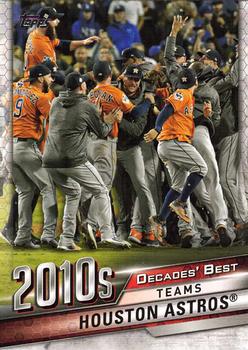 2020 Topps - Decades' Best (Series One) #DB-84 Houston Astros Front