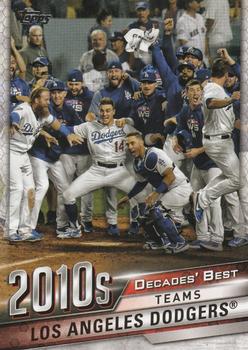 2020 Topps - Decades' Best (Series One) #DB-85 Los Angeles Dodgers Front