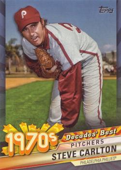 2020 Topps - Decades' Best Blue (Series One) #DB-36 Steve Carlton Front
