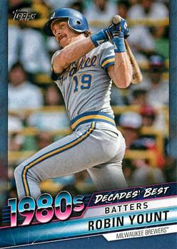 2020 Topps - Decades' Best Blue (Series One) #DB-49 Robin Yount Front