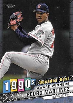 2020 Topps - Decades' Best Blue (Series One) #DB-62 Pedro Martinez Front