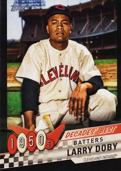 2020 Topps - Decades' Best Black (Series One) #DB-11 Larry Doby Front