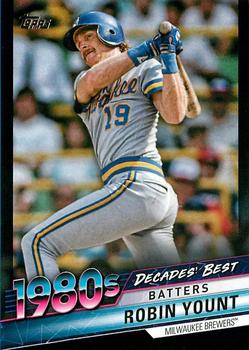 2020 Topps - Decades' Best Black (Series One) #DB-49 Robin Yount Front
