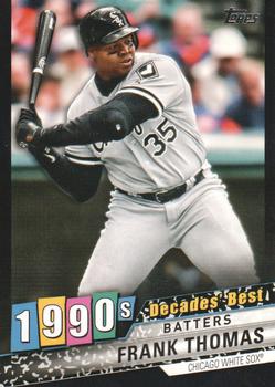 2020 Topps - Decades' Best Black (Series One) #DB-52 Frank Thomas Front