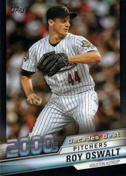 2020 Topps - Decades' Best Black (Series One) #DB-80 Roy Oswalt Front