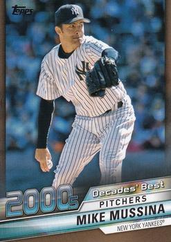 2020 Topps - Decades' Best Gold (Series One) #DB-75 Mike Mussina Front