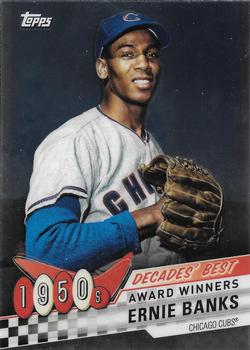 2020 Topps - Decades' Best Chrome (Series One) #DBC-3 Ernie Banks Front