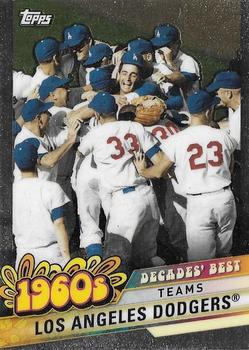 2020 Topps - Decades' Best Chrome (Series One) #DBC-24 Los Angeles Dodgers Front