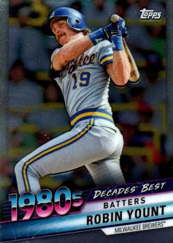 2020 Topps - Decades' Best Chrome (Series One) #DBC-49 Robin Yount Front