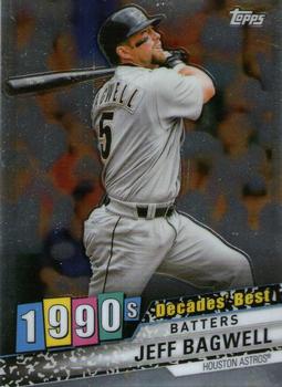 2020 Topps - Decades' Best Chrome (Series One) #DBC-55 Jeff Bagwell Front