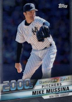 2020 Topps - Decades' Best Chrome (Series One) #DBC-75 Mike Mussina Front
