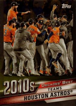 2020 Topps - Decades' Best Chrome (Series One) #DBC-84 Houston Astros Front
