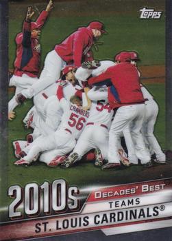 2020 Topps - Decades' Best Chrome (Series One) #DBC-88 St. Louis Cardinals Front