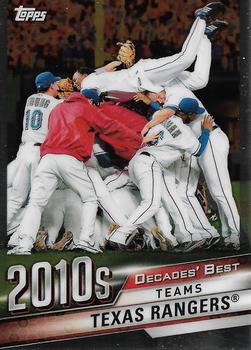2020 Topps - Decades' Best Chrome (Series One) #DBC-89 Texas Rangers Front