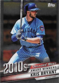 2020 Topps - Decades' Best Chrome (Series One) #DBC-94 Kris Bryant Front