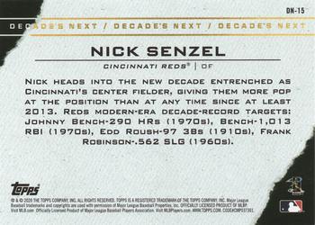 2020 Topps - Decade's Next #DN-15 Nick Senzel Back